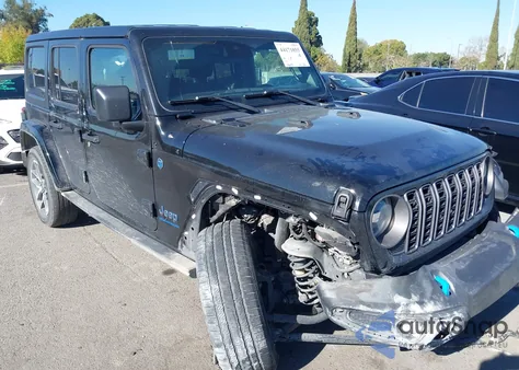 2024 Jeep Wrangler 4Xe Sport S 4Xe z USA, uszkodzony, nr VIN 1C4RJXN65RW149301